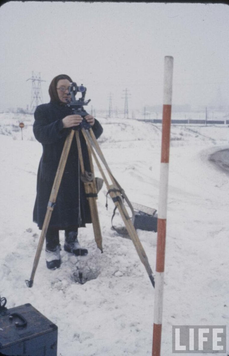 Геодезия зимой