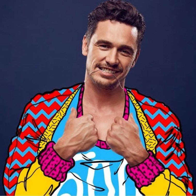 Поворот ухмылка Джеймс Франко