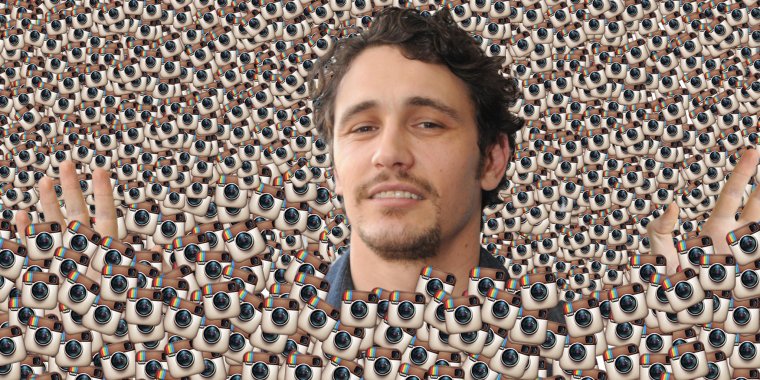 Джеймс Франко смешные селфи