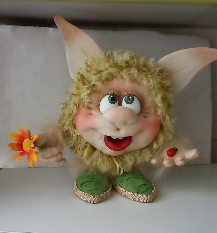 Куклы Елены Володкевич Домовенок