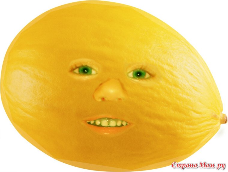 Прикольные дыни