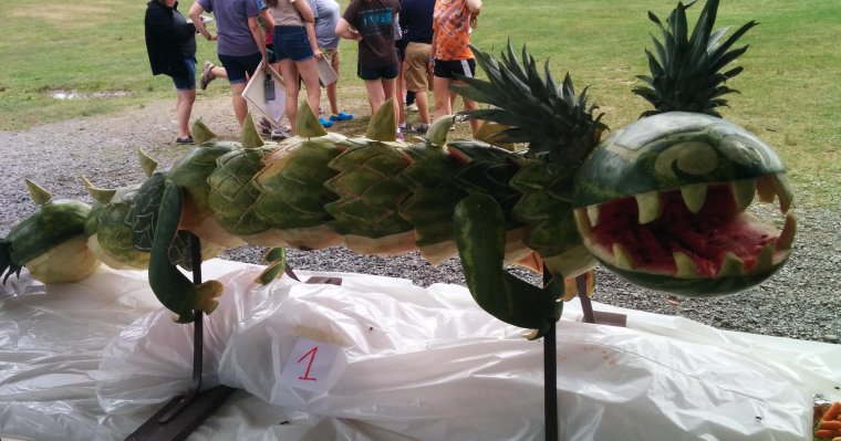 Арбузный дракон