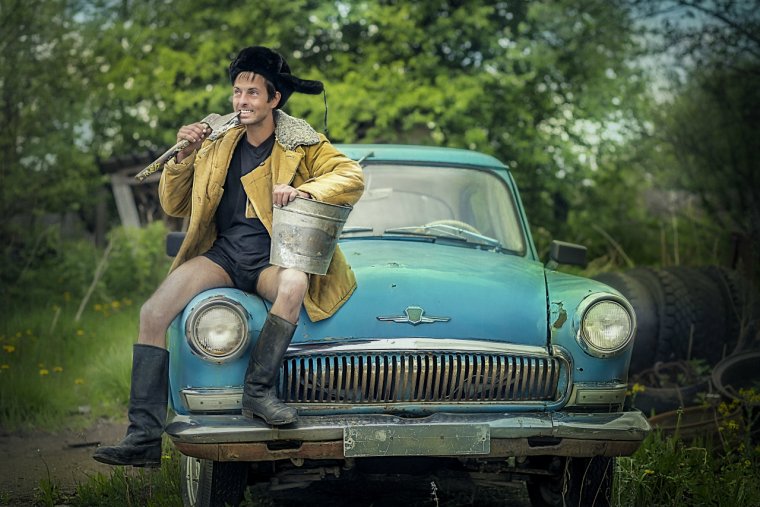 Смешные Деревенские парни