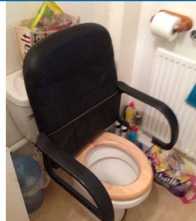 Кресло туалет прикол