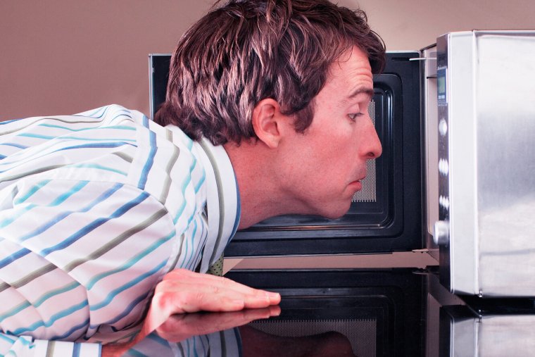 Микроволновка с лицом