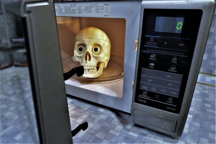 Микроволновка взорвалась