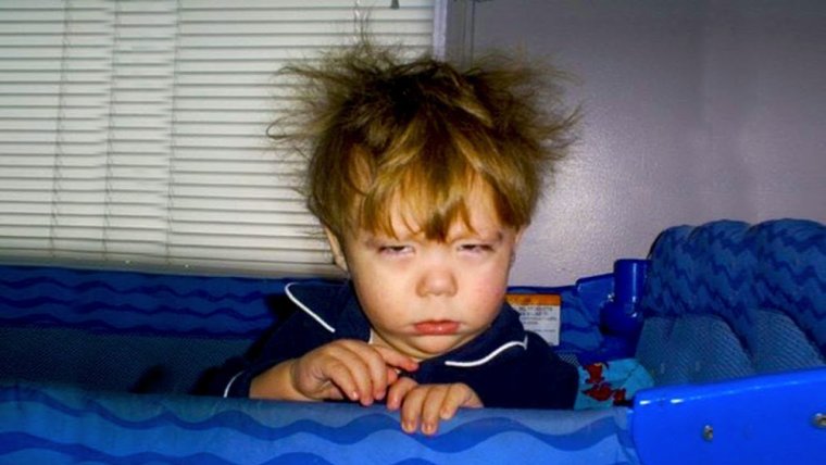 Только проснулся