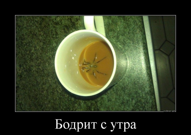 Демотиваторы про утро