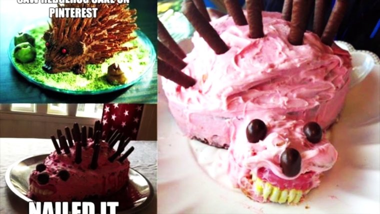 Торт еж ожидание реальность