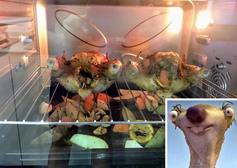 Смешные шедевры на кухне