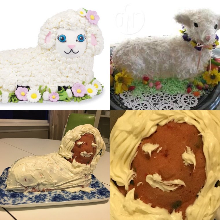 Неудачные торты