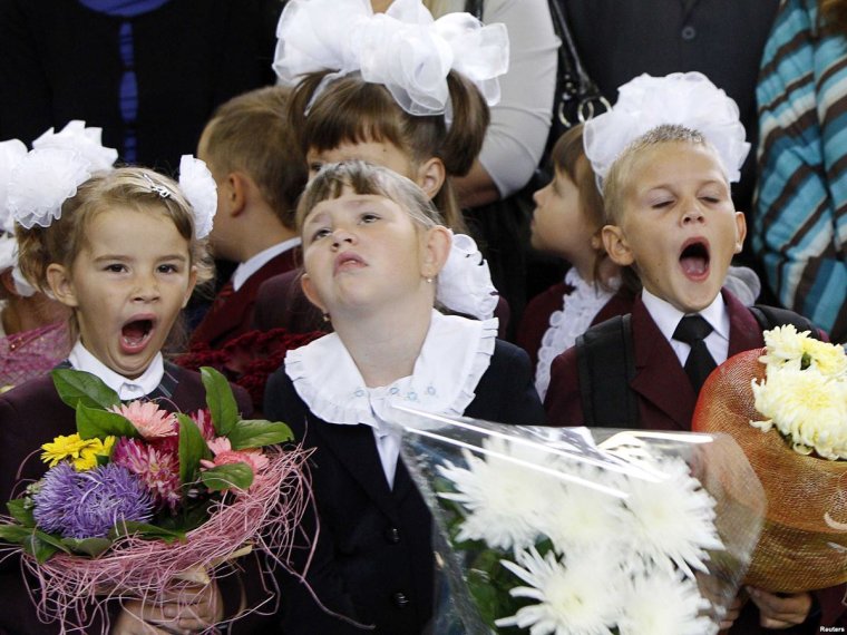 Смешные школьники 1 сентября