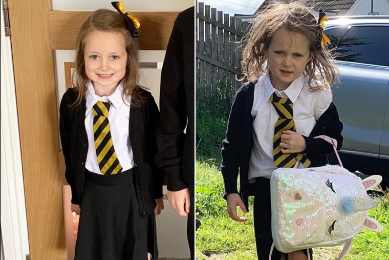 Дети до и после школы