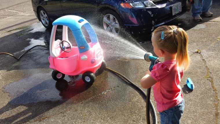 Моем машину