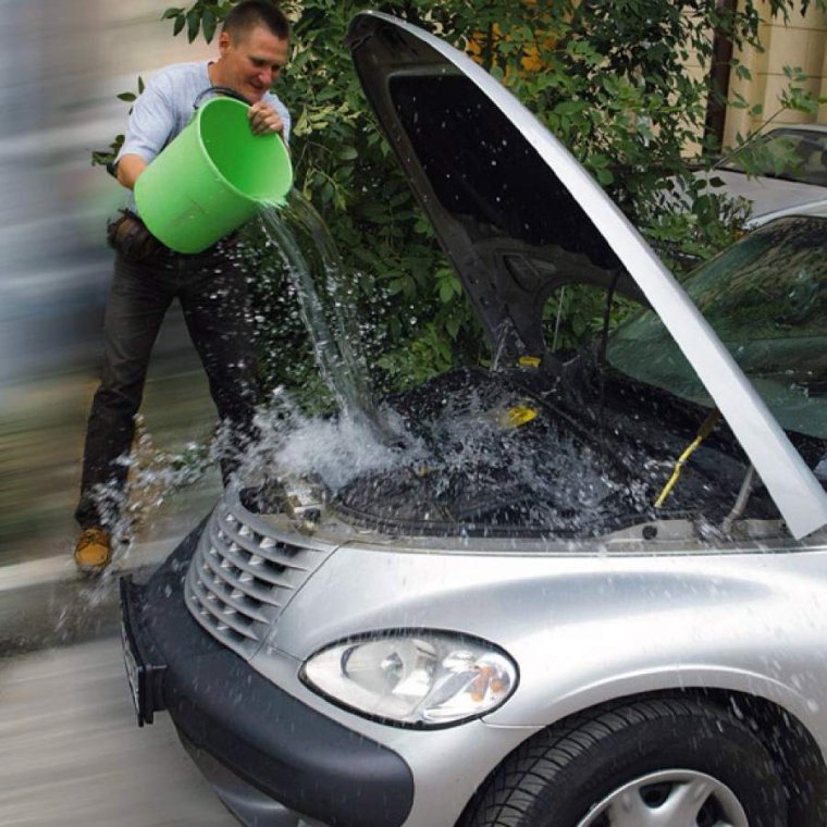 Креативная реклама автомойки