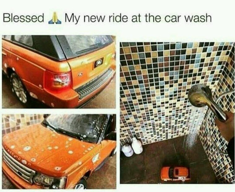 Квадратная мойка прикол