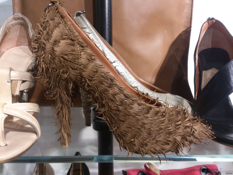 Лохматые туфли