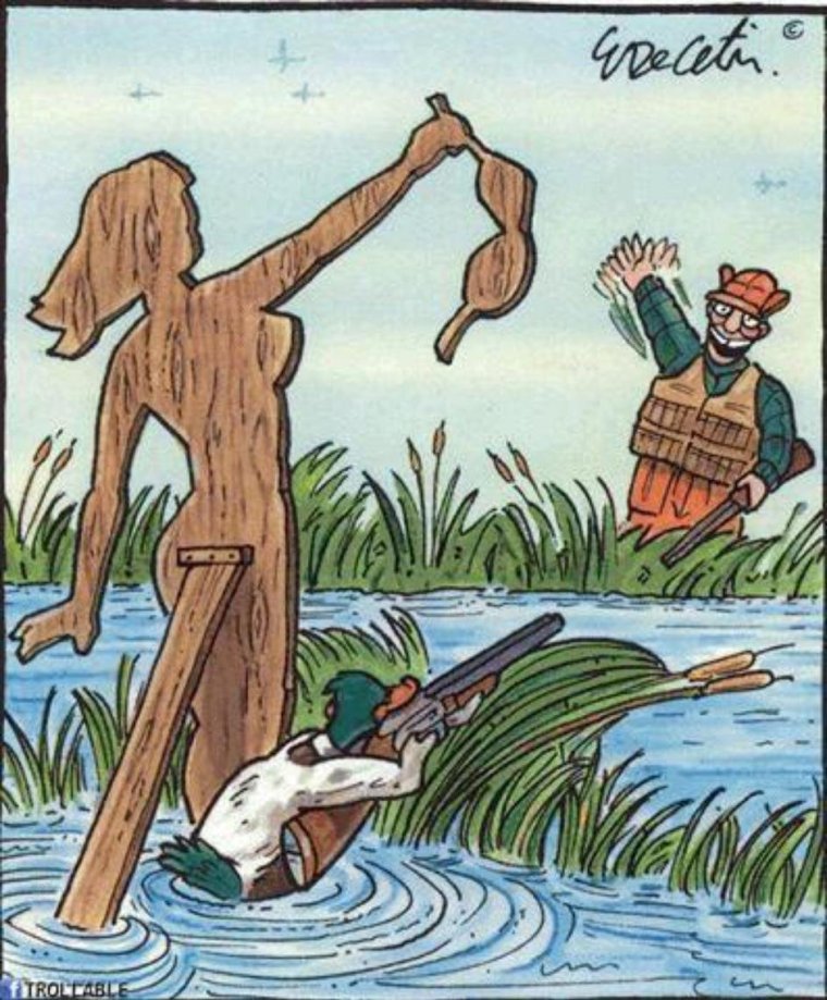 Карикатуры на охотников