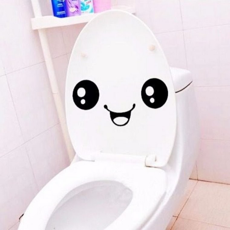 Наклейки на унитаз