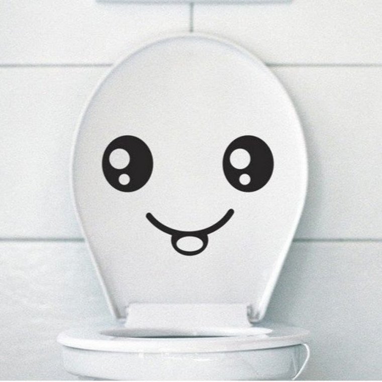 Веселый унитаз