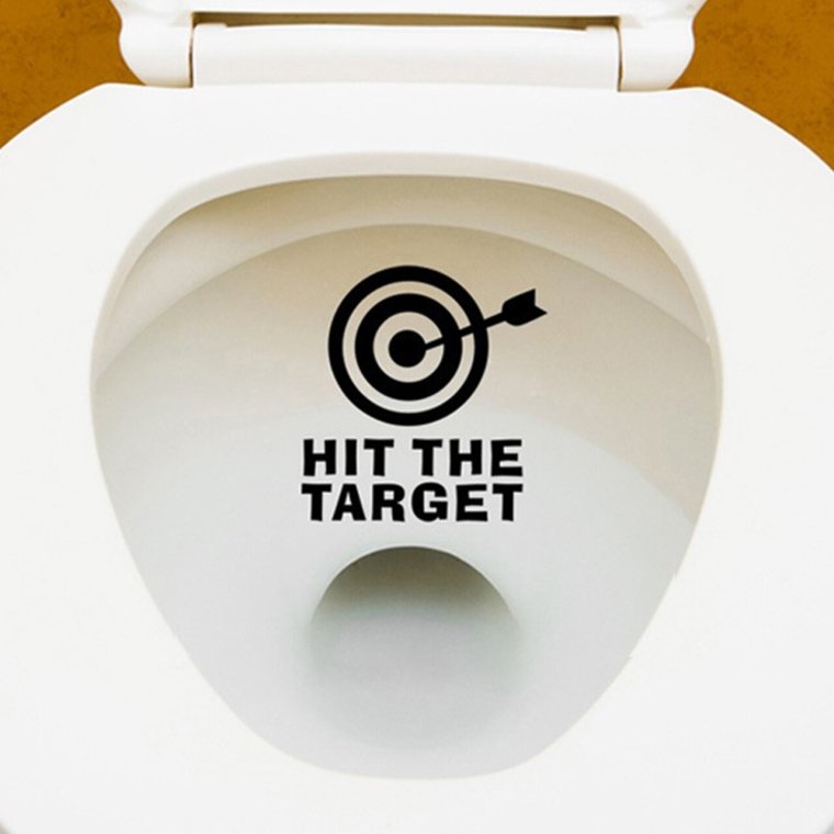 Наклейка на бачок унитаза