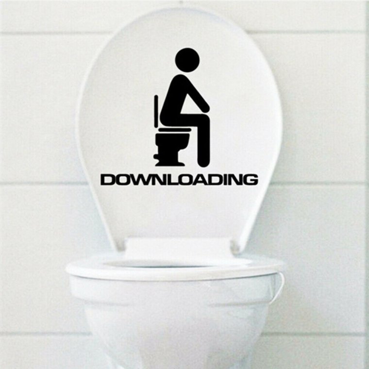 Джум Стикеры для туалета