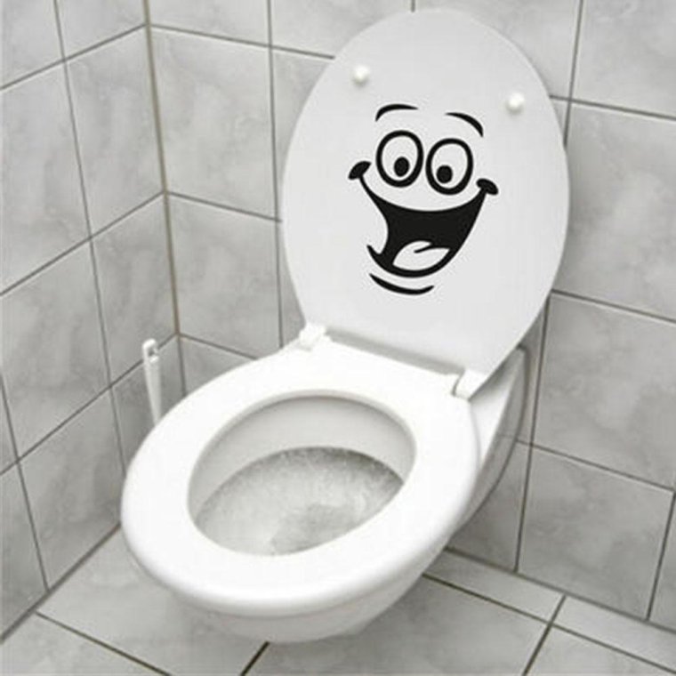 Веселый унитаз