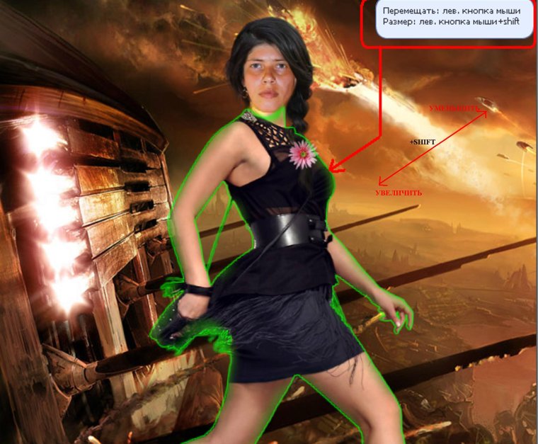 Прикольное перевоплощение фотографий