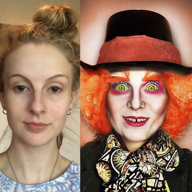 Невероятные перевоплощения людей