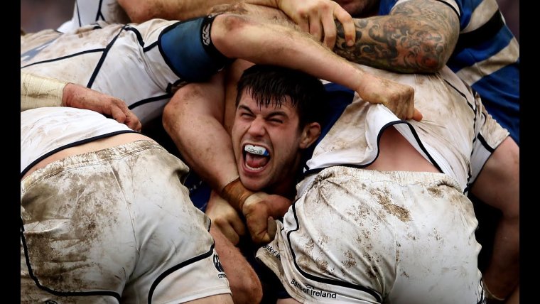 Смешные лица в регби