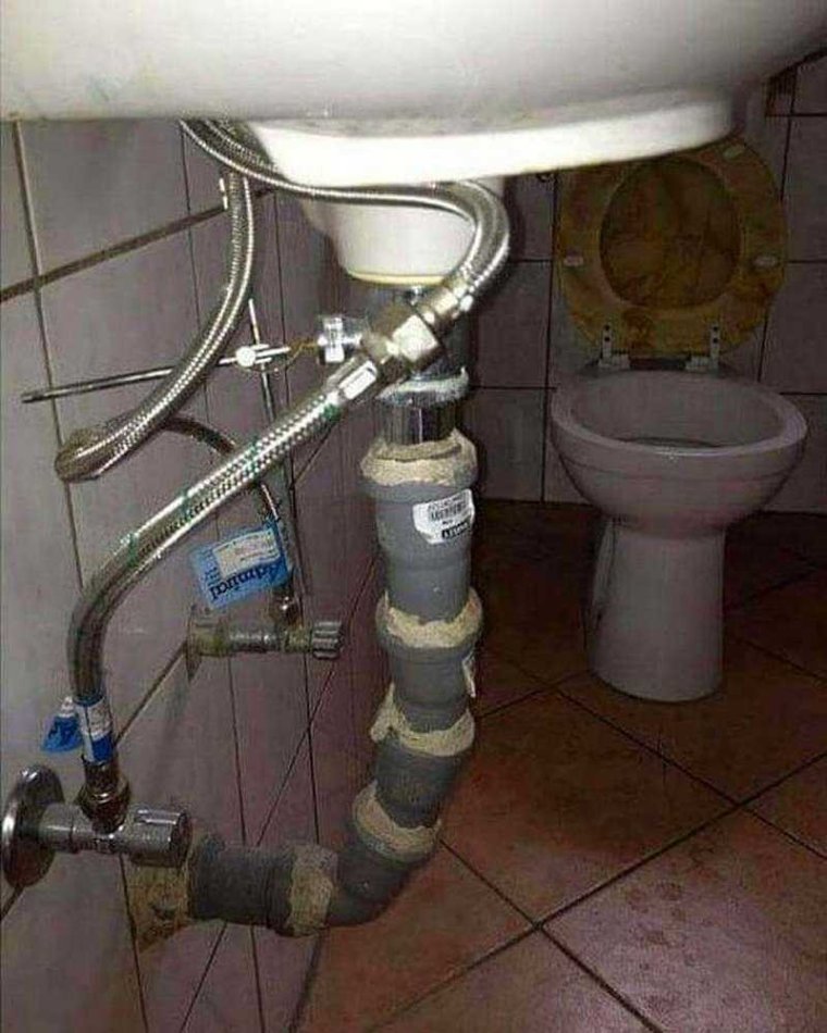 Ляпы сантехника