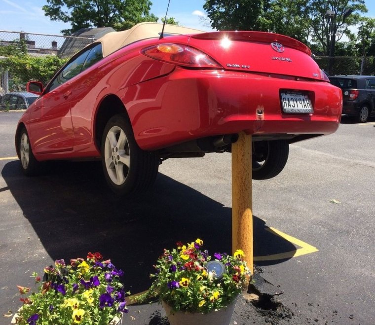 Странная парковка