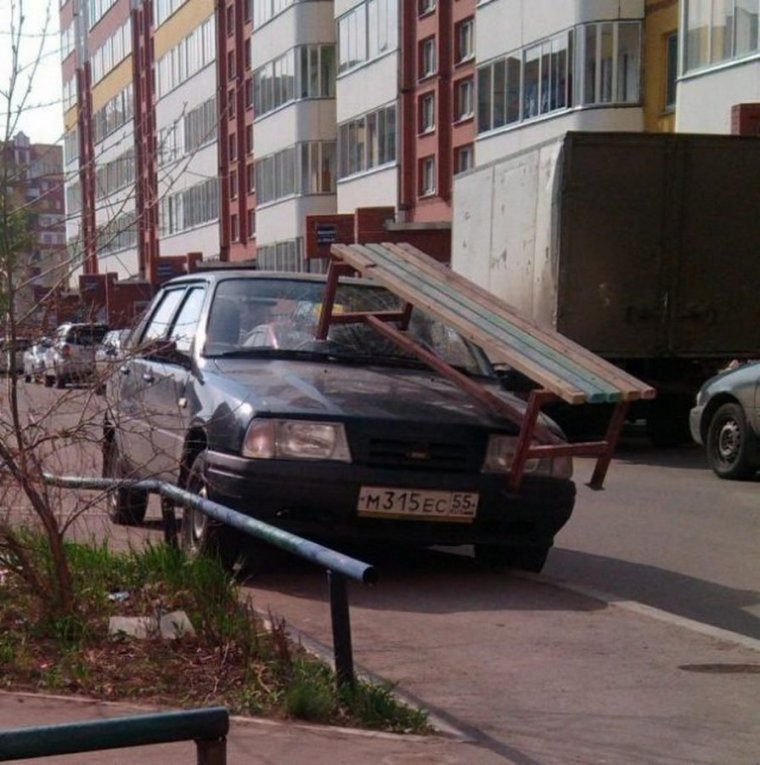 Наказание за неправильную парковку