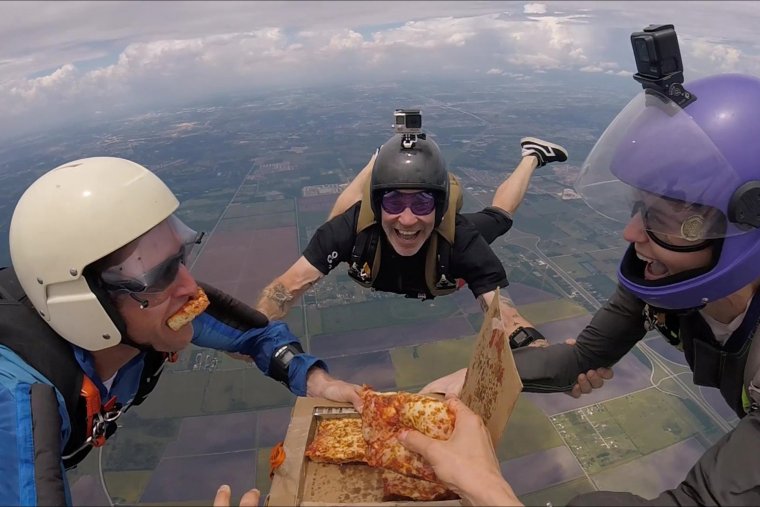 Высота парашютиста