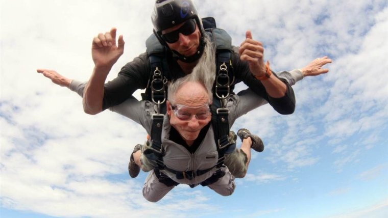 Прыжок с парашютом юмор