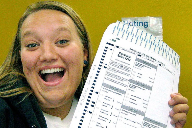 Люди на выборах