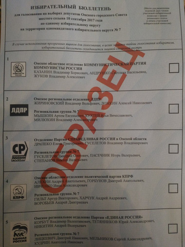 Бюллетень признан недействительным