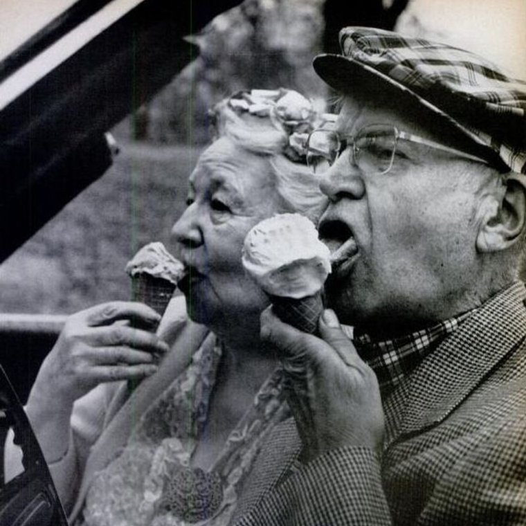 Мороженое для пожилых