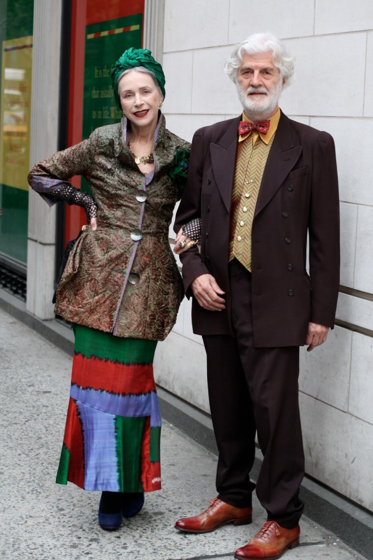 Стильные старики и старушки