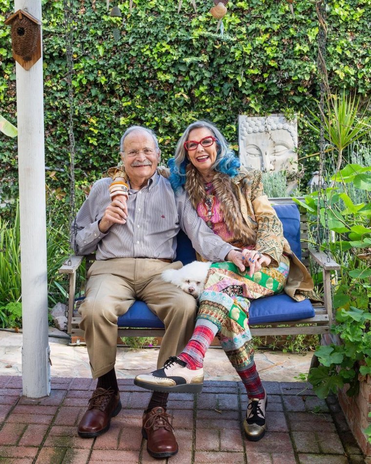 Стильные старички и старушки