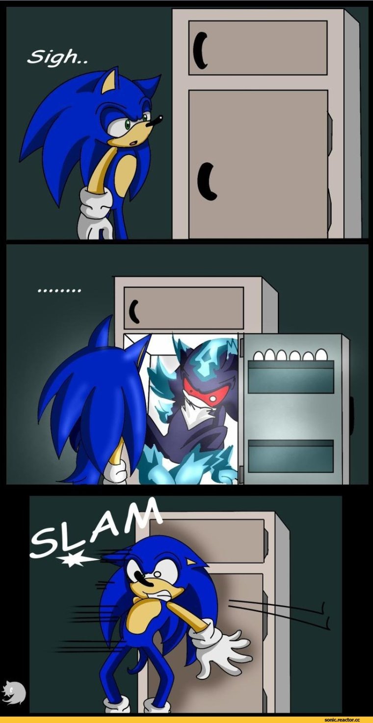 Комикс про Dark Sonic