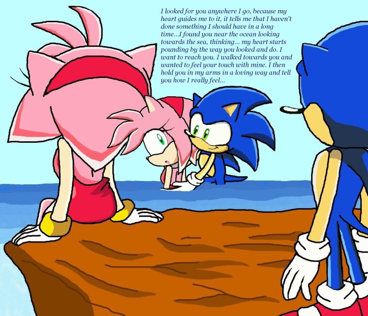 Приколы про Соника и Эми