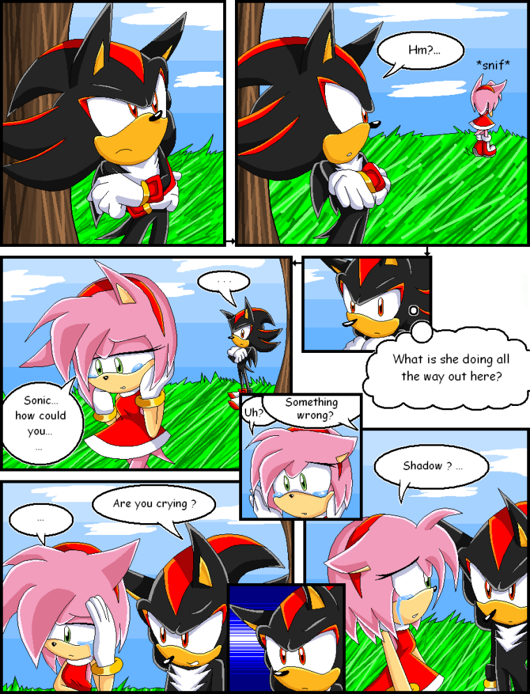 Комикс Соник и Шедоу и Эми