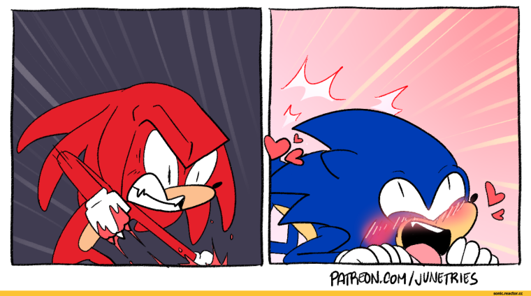 Фанатские комиксы Соник