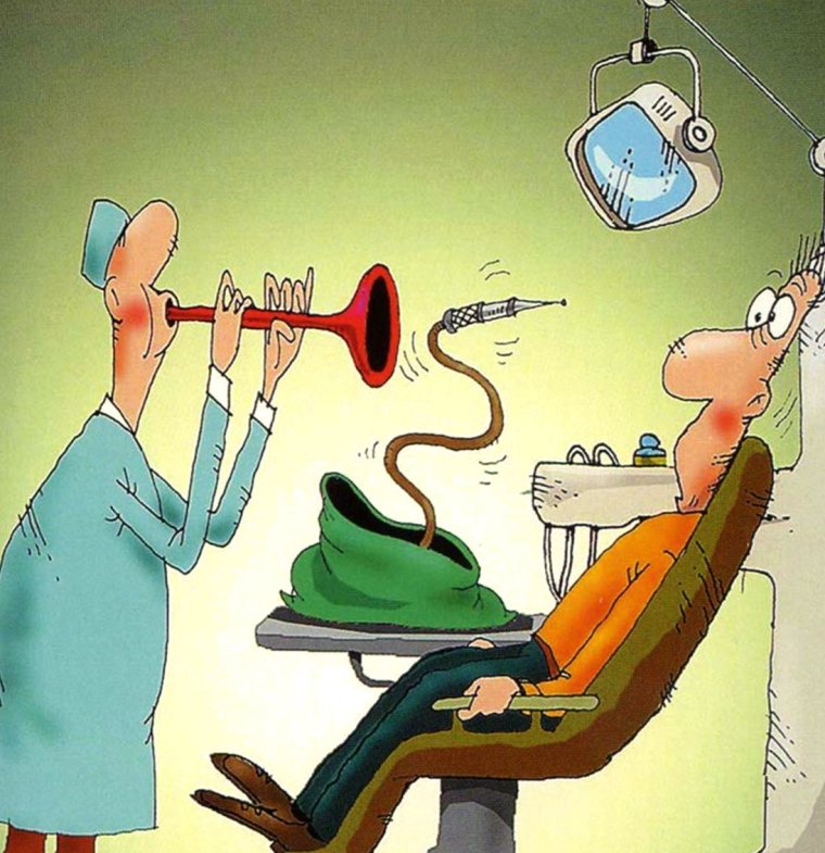 Карикатуры на стоматологическую тему