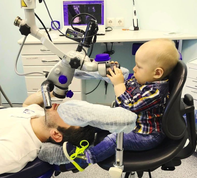 Ребенок у стоматолога юмор