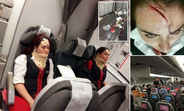 Болтанка в самолете