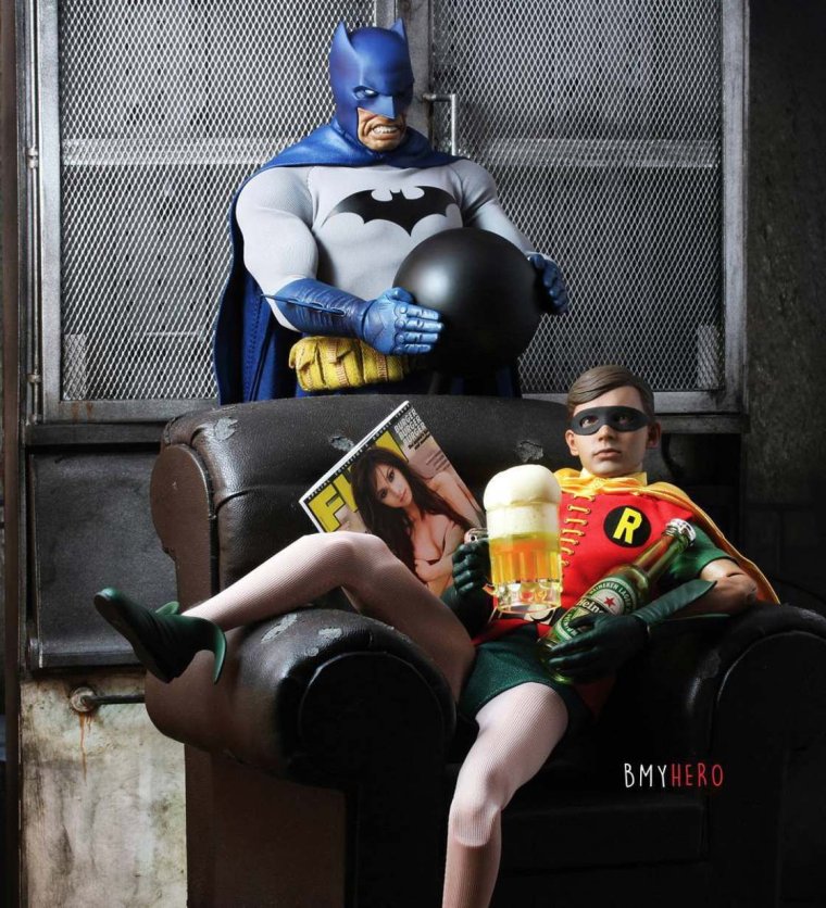 Супергерои отдыхают