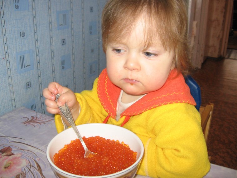 Икра в икорнице