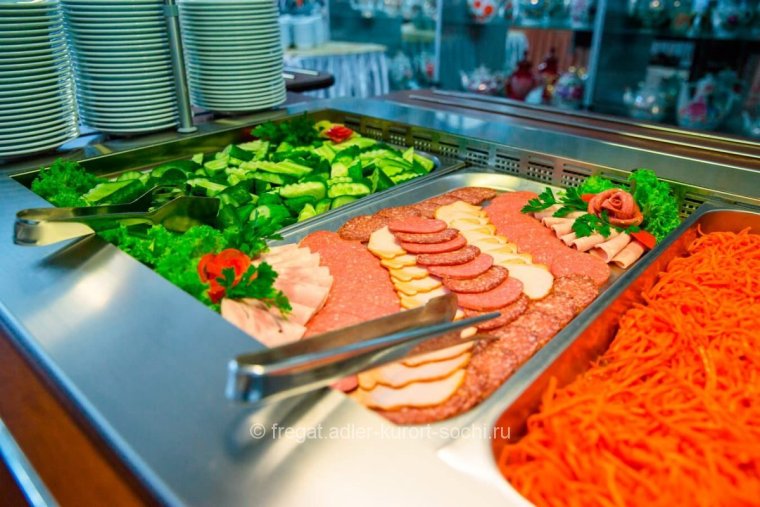 Столовая пансионат Фрегат Адлер